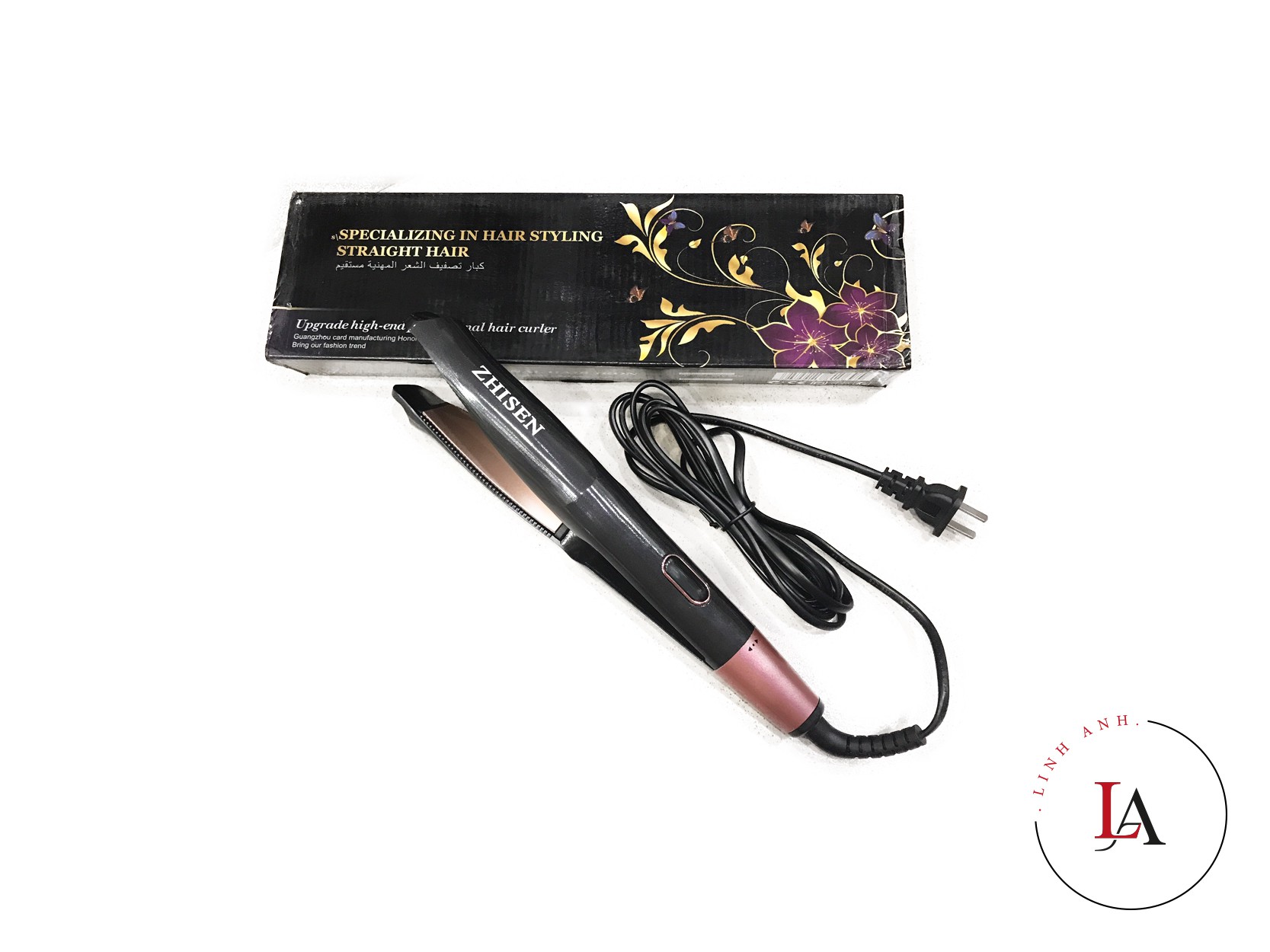 Máy là Zhisen bản thẳng thân xoắn